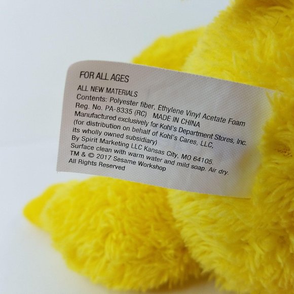 Kohl's Cares Sesame Street Big Bird Plush 14" Muppet Stuffed Animal Toy - Picture 8 of 8